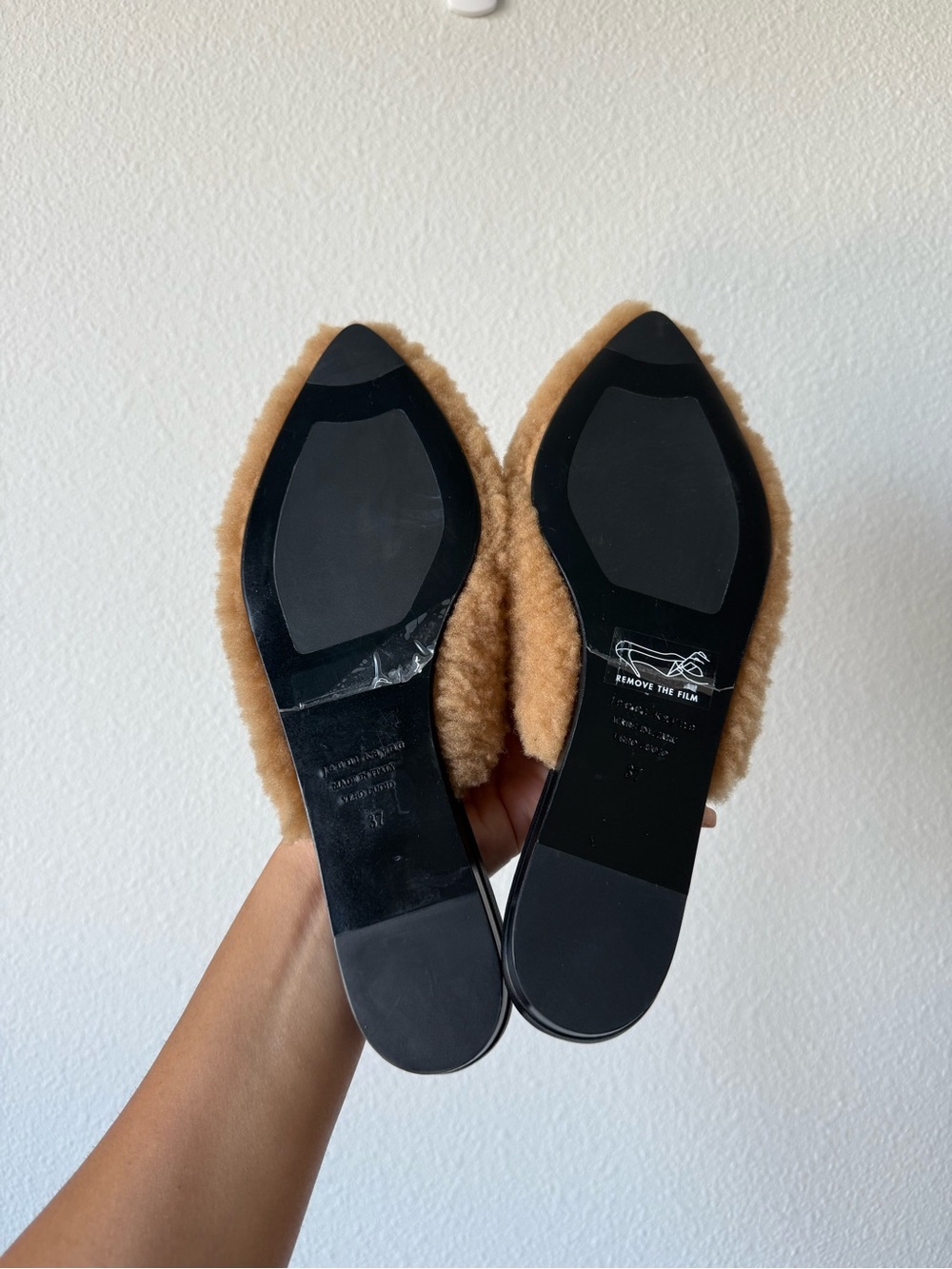 NWOT JENNI KAYNE Shearling Mule - Picture 11 of 11